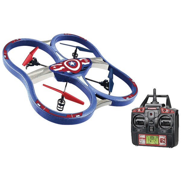 Marvel 34887 Remote-Control 4.5-Channel 2.4GHz Marvel(R) Captain America(R) Super Drone