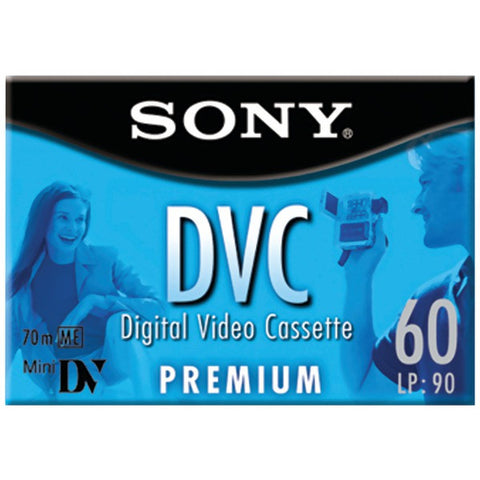 SONY DVM60PRL-1BP 60-Minute Premium Mini Digital Video Cassette