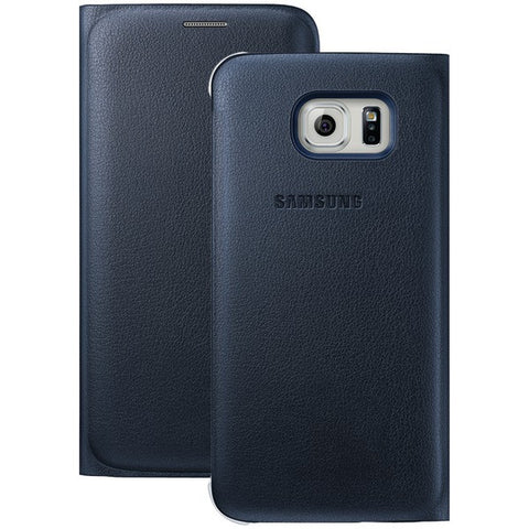 SAMSUNG 34-2902-05-XP Samsung(R) Galaxy S(R) 6 edge Wallet Flip Cover (Black Sapphire)