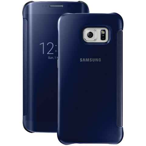 SAMSUNG 34-2906-05-XP Samsung(R) Galaxy S(R) 6 edge S-View Flip Cover (Clear-Black Sapphire)