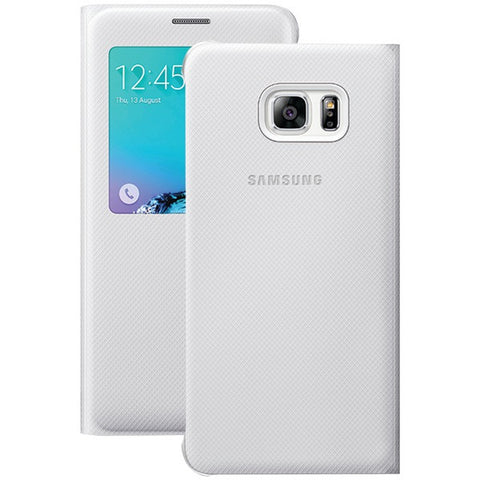 SAMSUNG 60-3515-05-XP Samsung(R) Galaxy S(R) 6 edge+ S-View Flip Cover (White)