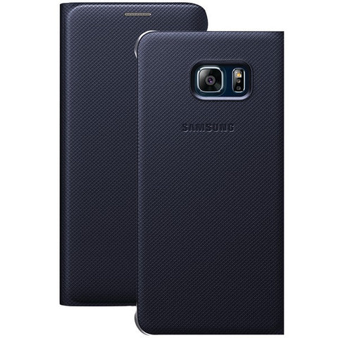 SAMSUNG 60-3519-05-XP Samsung(R) Galaxy S(R) 6 edge+ Wallet Flip Cover (Black Sapphire)